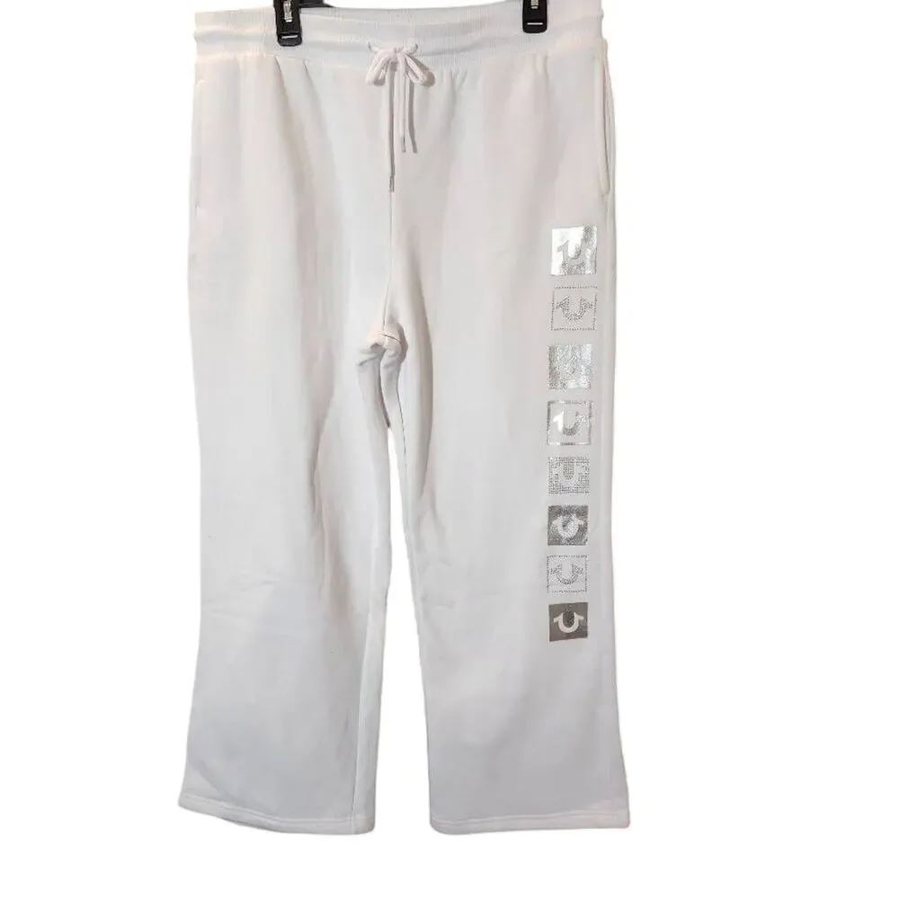 True Religion crystal detailed sweatpants